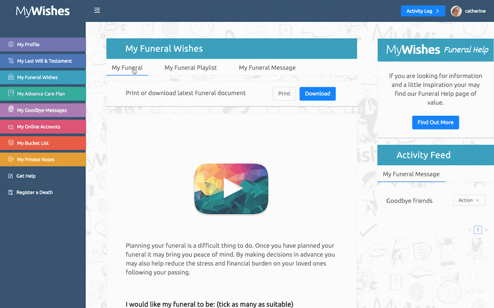 funeral-wishes-software-animated